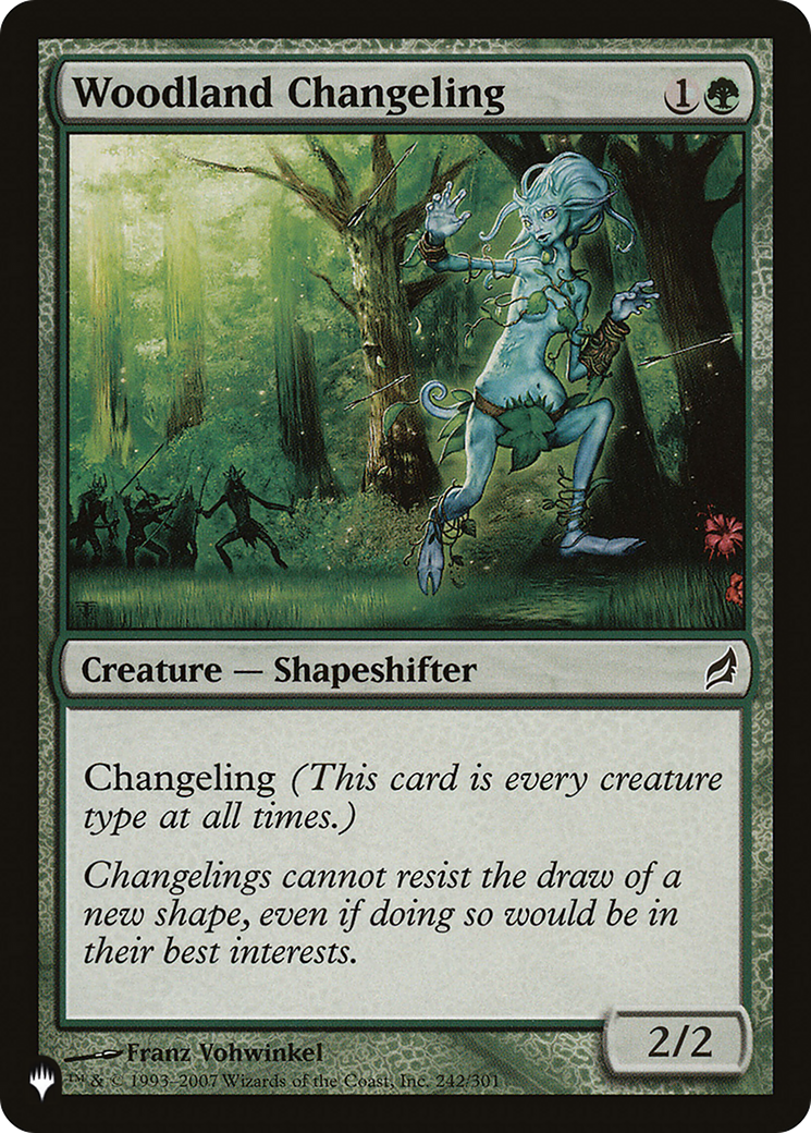 Woodland Changeling [The List] | Card Merchant Takapuna