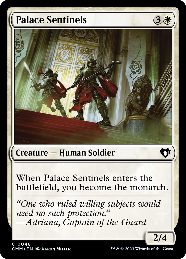 Palace Sentinels [Commander Masters] | Card Merchant Takapuna