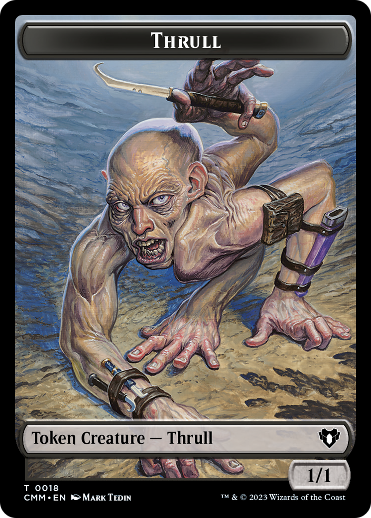 Thrull Token [Commander Masters Tokens] | Card Merchant Takapuna