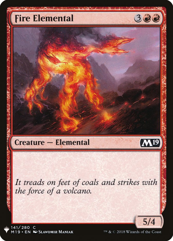 Fire Elemental [Mystery Booster] | Card Merchant Takapuna