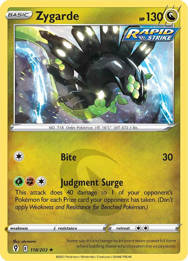 Zygarde (118/203) [Sword & Shield: Evolving Skies] | Card Merchant Takapuna