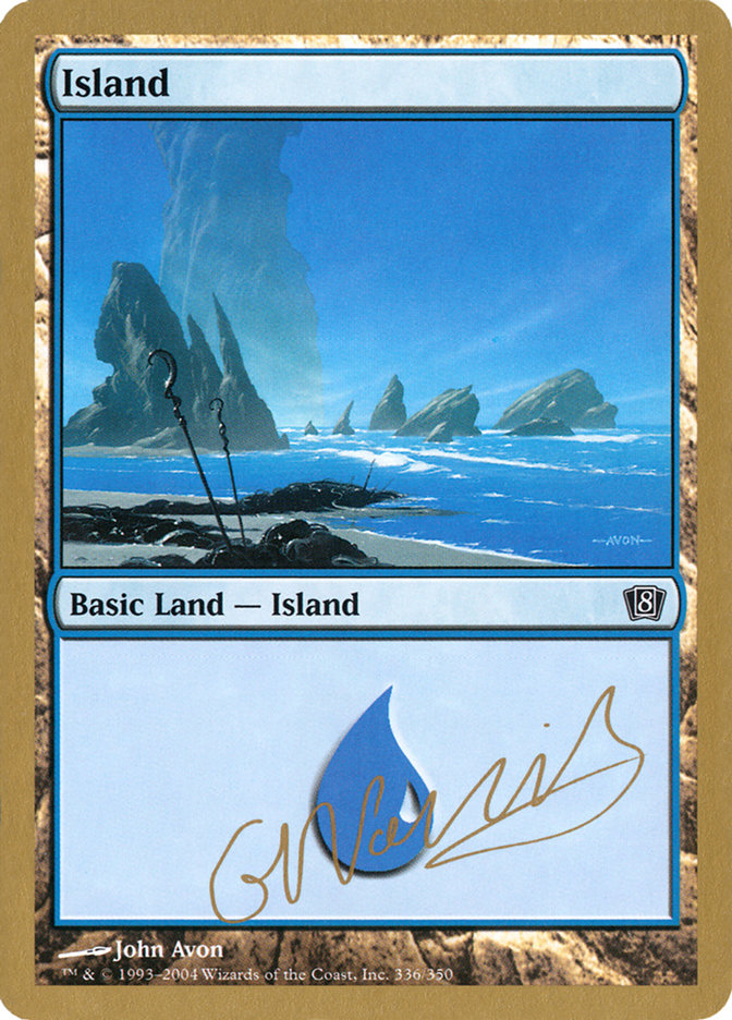 Island (gn336) (Gabriel Nassif) [World Championship Decks 2004] | Card Merchant Takapuna