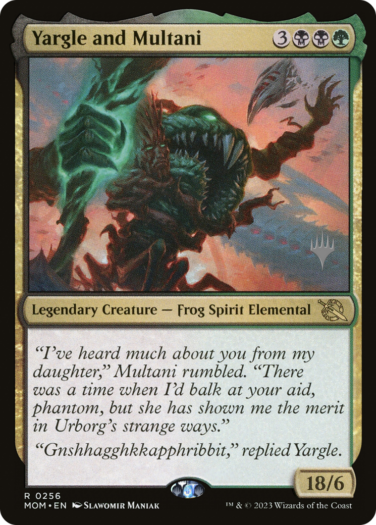 Yargle and Multani (Promo Pack) [March of the Machine Promos] | Card Merchant Takapuna