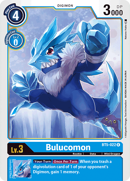 Bulucomon [BT5-022] [Battle of Omni] | Card Merchant Takapuna