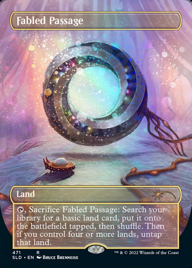 Fabled Passage (Galaxy Foil) [Secret Lair Drop Series] | Card Merchant Takapuna