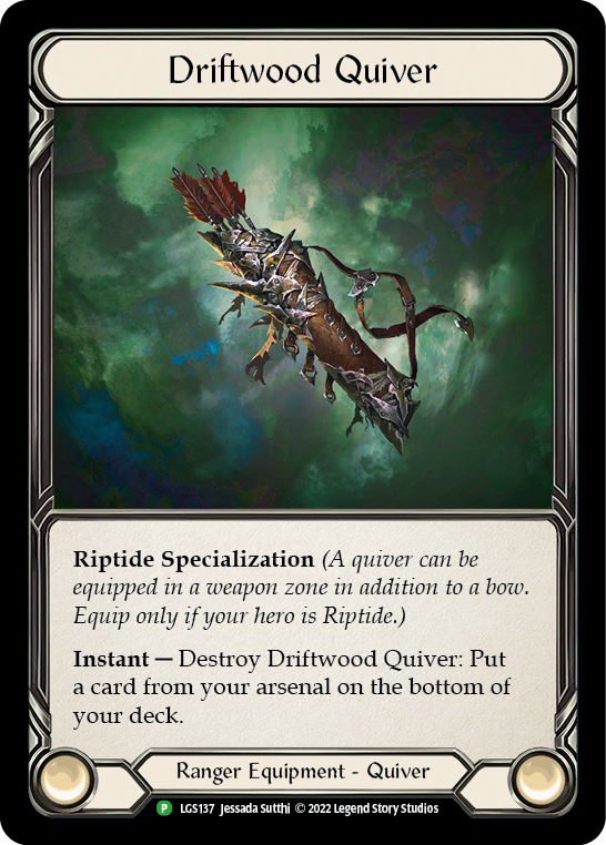 Driftwood Quiver [LGS137] (Promo)  Cold Foil | Card Merchant Takapuna