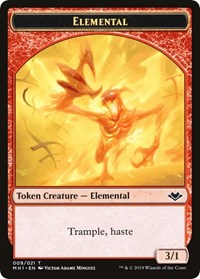 Elemental (009) // Goblin Double-Sided Token [Modern Horizons Tokens] | Card Merchant Takapuna