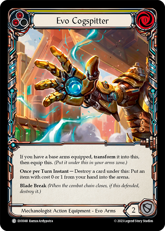 Evo Cogspitter [EVO048] (Bright Lights) | Card Merchant Takapuna