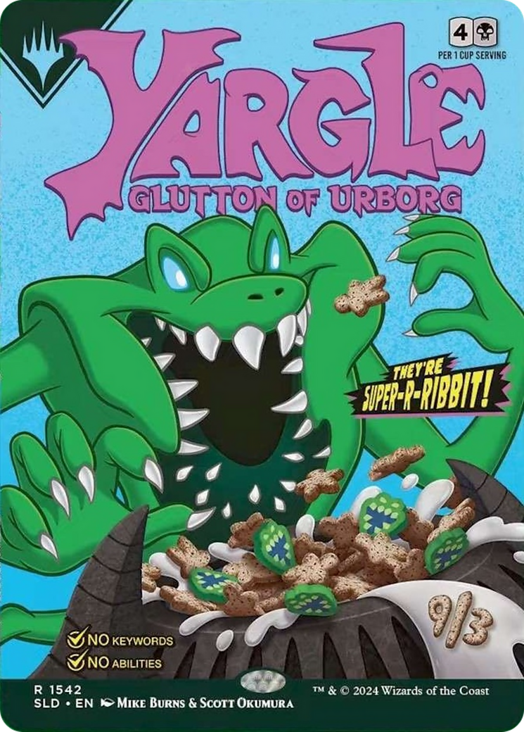 Yargle, Glutton of Urborg (Rainbow Foil) [Secret Lair Drop Series] | Card Merchant Takapuna