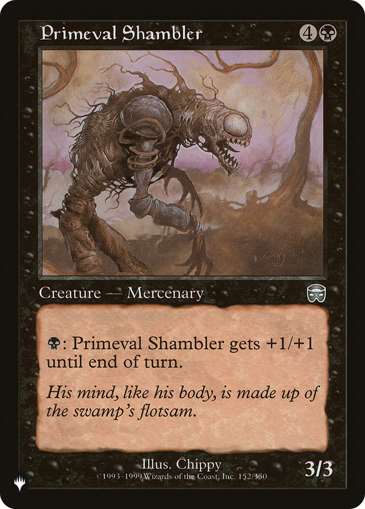 Primeval Shambler [The List Reprints] | Card Merchant Takapuna