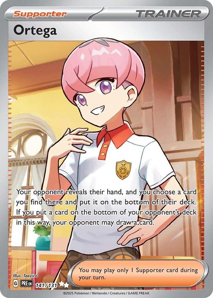 Ortega (141/131) [Scarlet & Violet: Prismatic Evolutions] | Card Merchant Takapuna