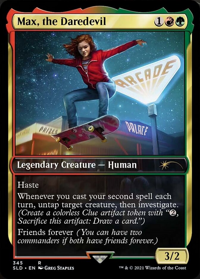 Max, the Daredevil [Secret Lair Drop Series] | Card Merchant Takapuna