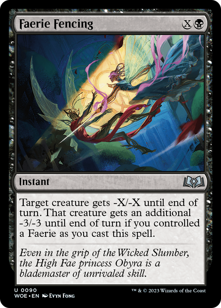 Faerie Fencing [Wilds of Eldraine] | Card Merchant Takapuna