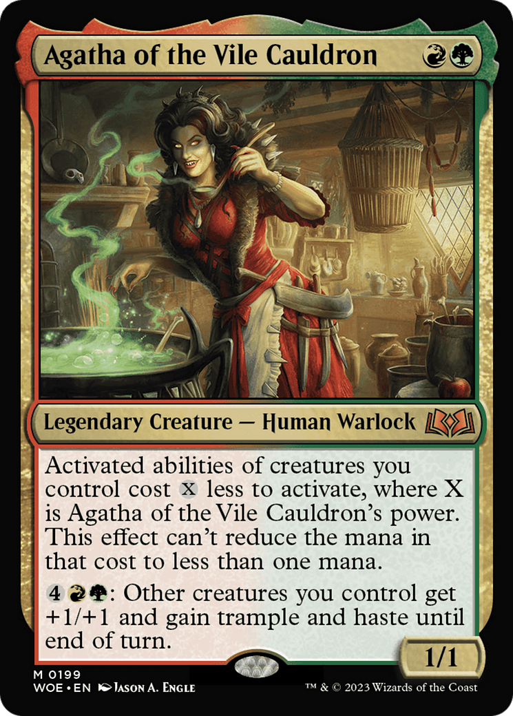 Agatha of the Vile Cauldron [Wilds of Eldraine] | Card Merchant Takapuna