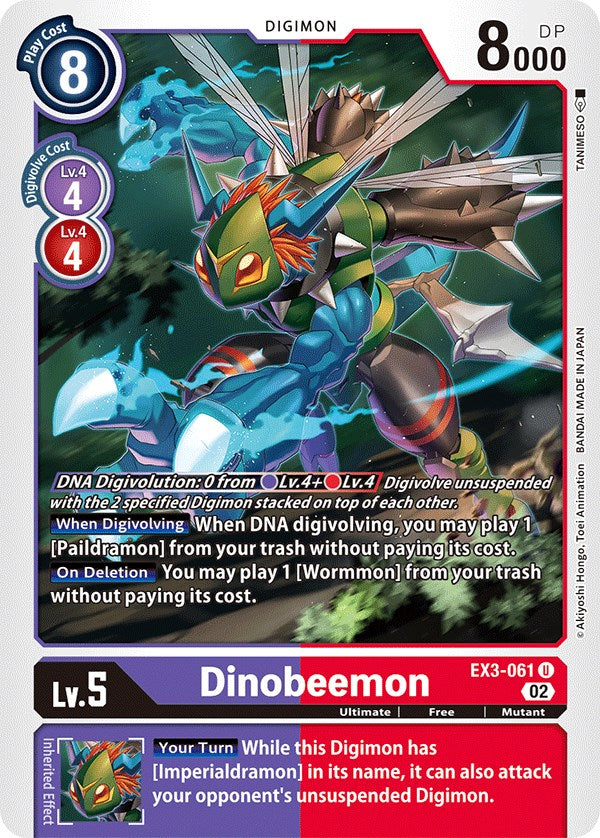 Dinobeemon [EX3-061] [Draconic Roar] | Card Merchant Takapuna