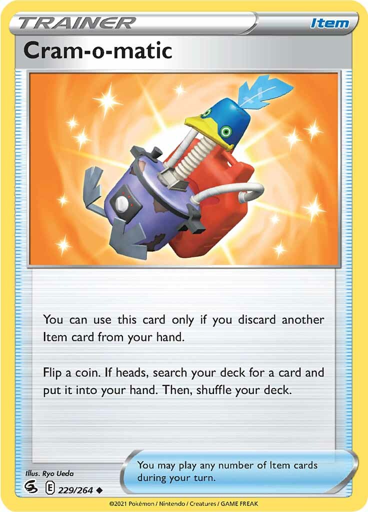 Cram-o-matic (229/264) [Sword & Shield: Fusion Strike] | Card Merchant Takapuna