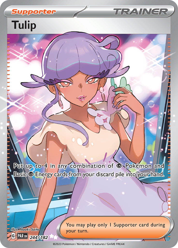 Tulip (244/182) [Scarlet & Violet: Paradox Rift] | Card Merchant Takapuna