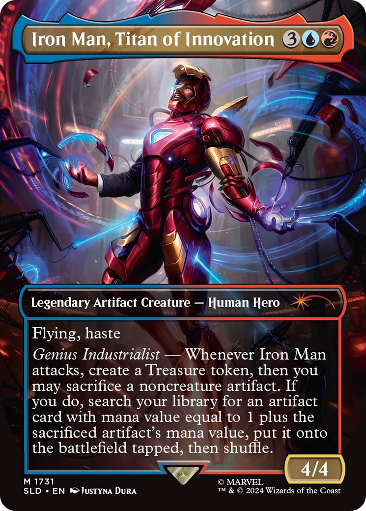 Iron Man, Titan of Innovation [Secret Lair Drop Series] | Card Merchant Takapuna