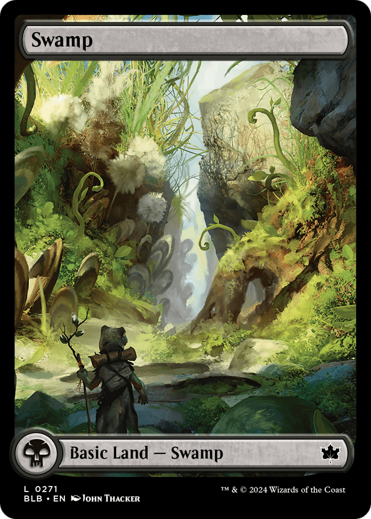 Swamp (0271) [Bloomburrow] | Card Merchant Takapuna