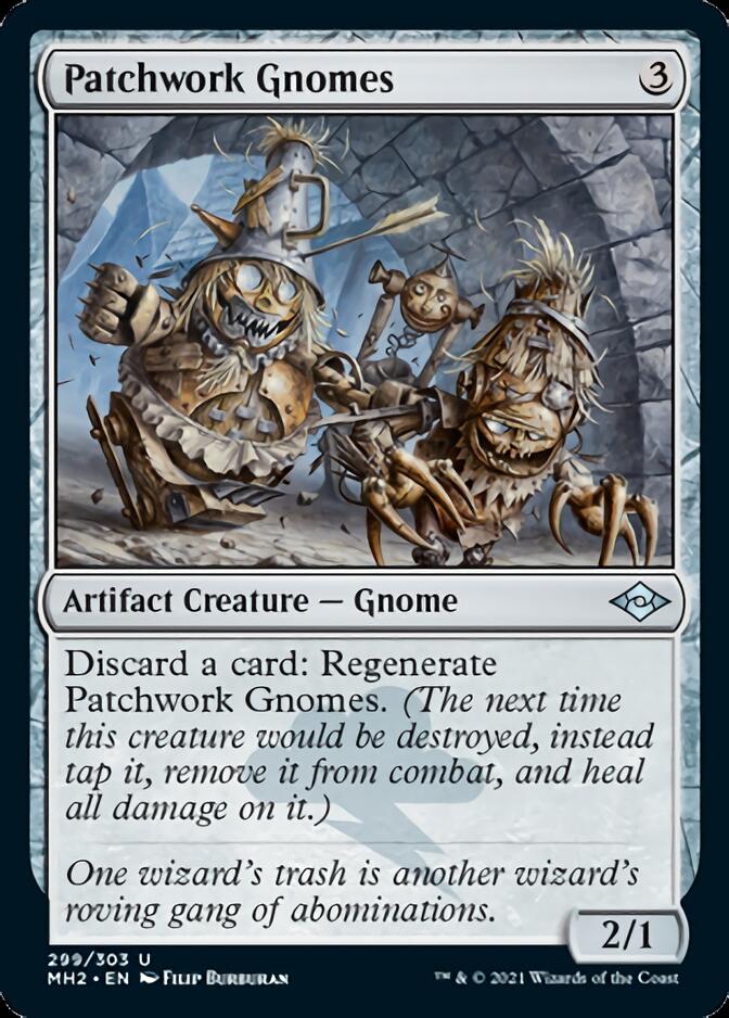 Patchwork Gnomes (Foil Etched) [Modern Horizons 2] | Card Merchant Takapuna