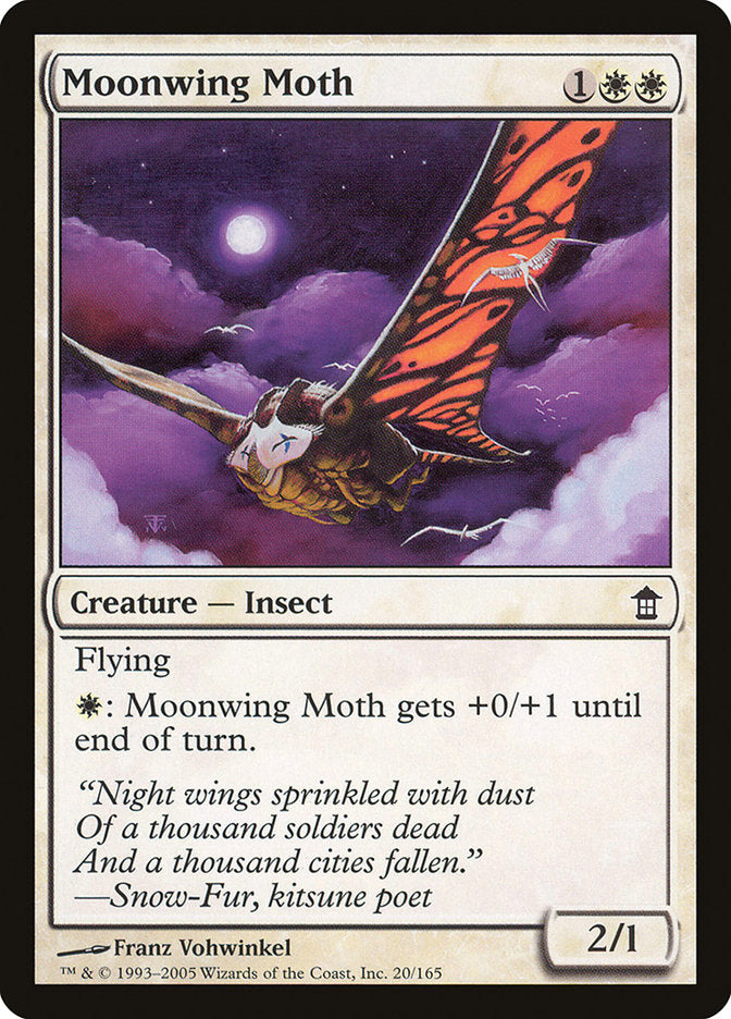 Moonwing Moth [Saviors of Kamigawa] | Card Merchant Takapuna