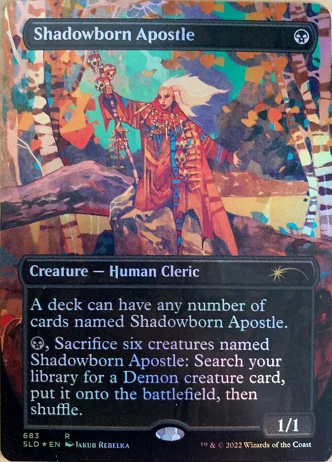 Shadowborn Apostle (Borderless) (683) [Secret Lair Drop Promos] | Card Merchant Takapuna