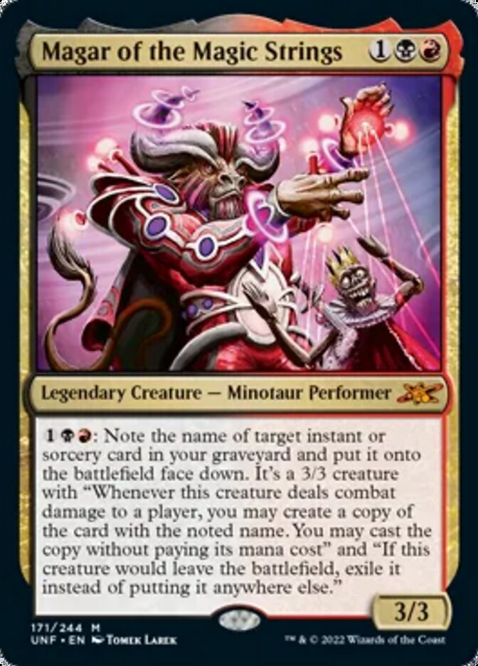 Magar of the Magic Strings [Unfinity] | Card Merchant Takapuna