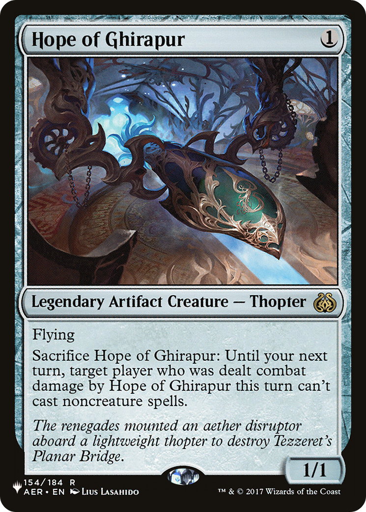 Hope of Ghirapur [The List] | Card Merchant Takapuna