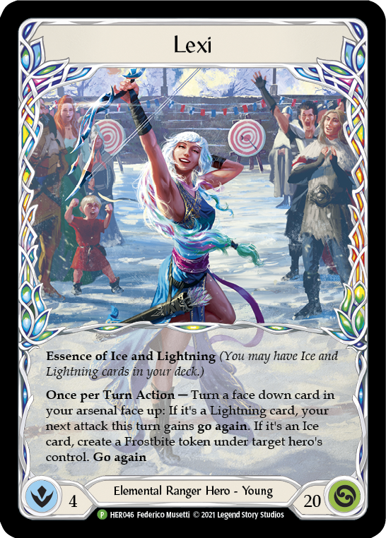 Lexi [HER046] (Promo)  Cold Foil | Card Merchant Takapuna