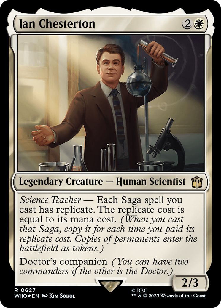 Ian Chesterton (Surge Foil) [Doctor Who] | Card Merchant Takapuna