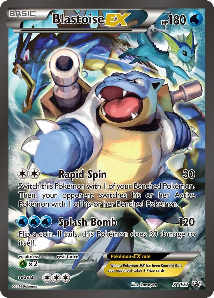 Blastoise EX (XY122) (Jumbo Card) [XY: Black Star Promos] | Card Merchant Takapuna