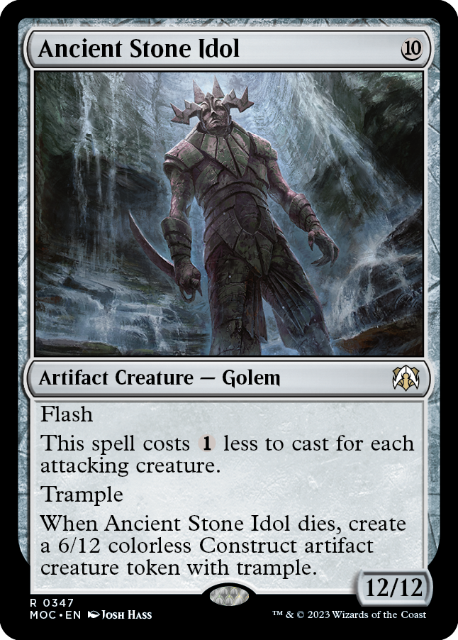 Ancient Stone Idol [March of the Machine Commander] | Card Merchant Takapuna