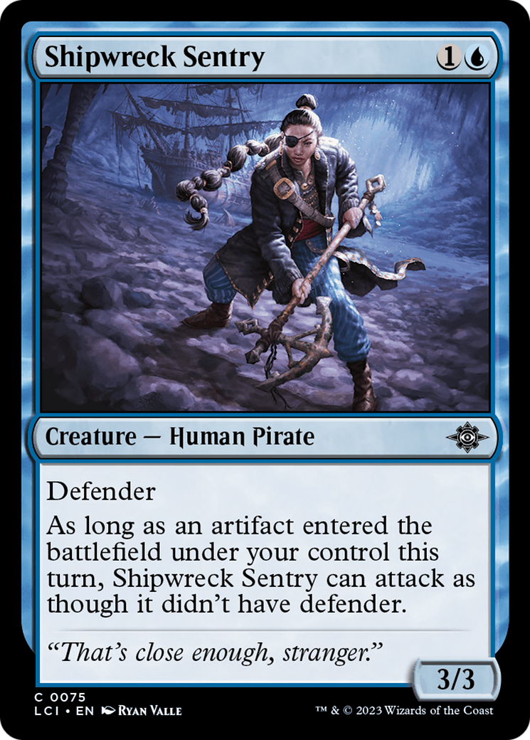 Shipwreck Sentry [The Lost Caverns of Ixalan] | Card Merchant Takapuna