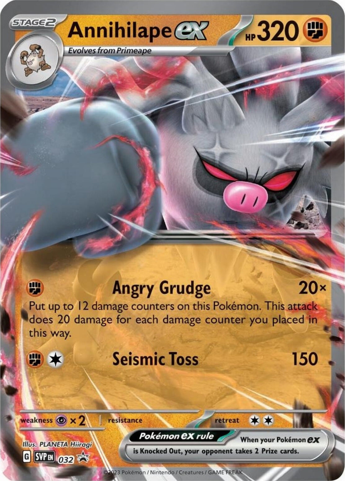 Annihilape ex (032) [Scarlet & Violet: Black Star Promos] | Card Merchant Takapuna