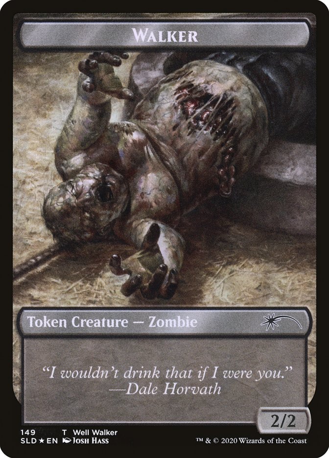 Walker Token (149 // 150) Double-Sided Token [Secret Lair Drop Series] | Card Merchant Takapuna