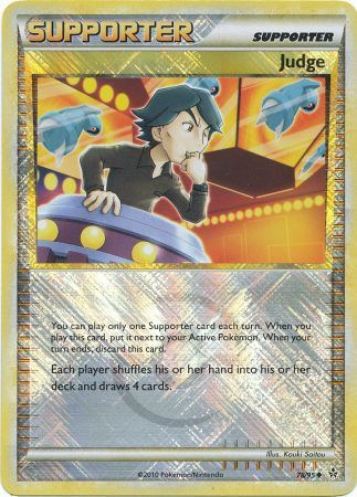 Judge (78/95) (League Promo) [HeartGold & SoulSilver: Unleashed] | Card Merchant Takapuna