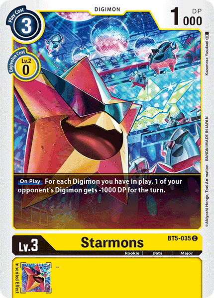 Starmons [BT5-035] [Battle of Omni] | Card Merchant Takapuna