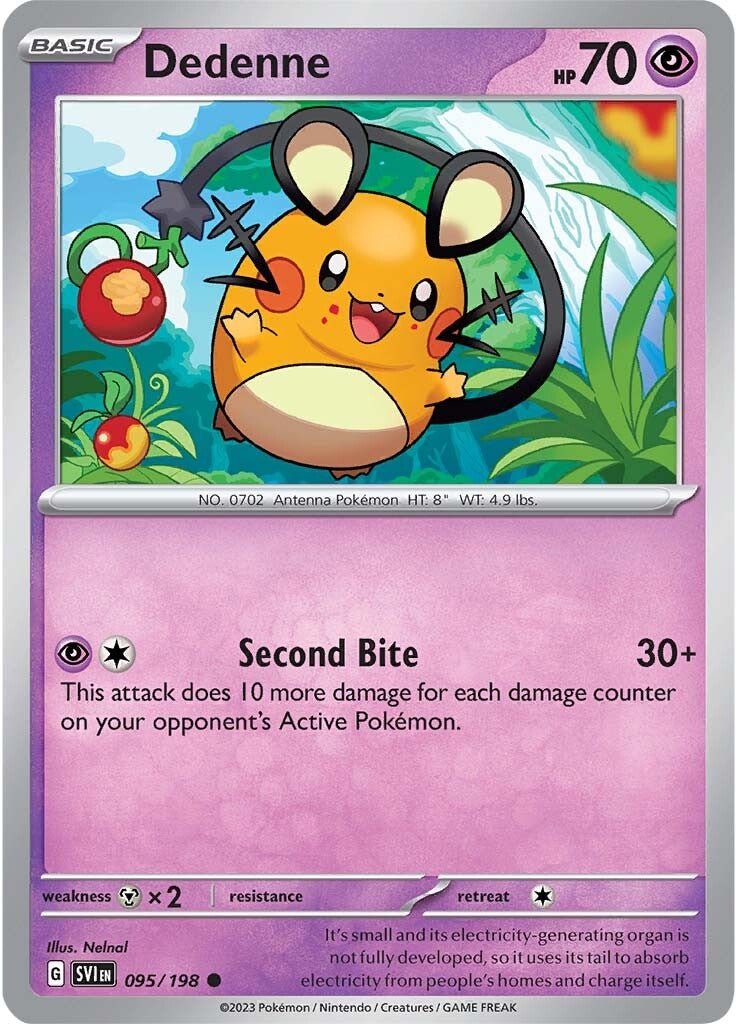 Dedenne (095/198) [Scarlet & Violet: Base Set] | Card Merchant Takapuna