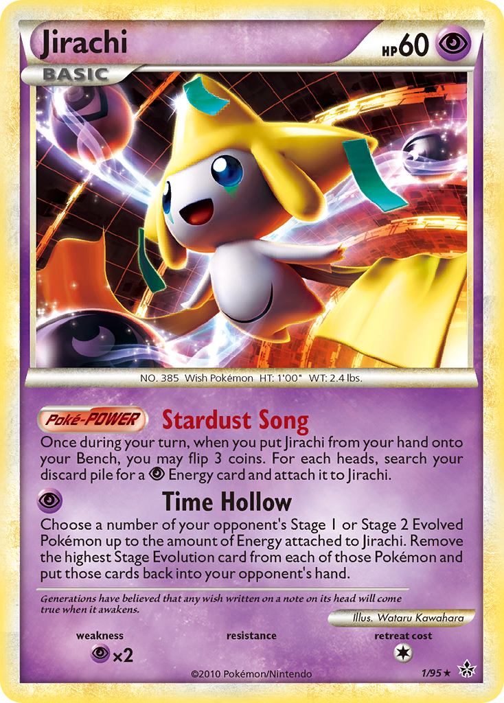 Jirachi (1/95) [HeartGold & SoulSilver: Unleashed] | Card Merchant Takapuna