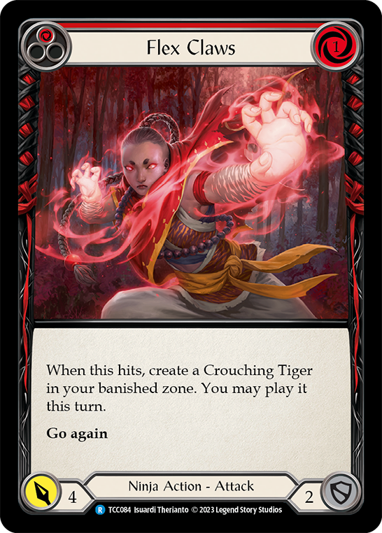 Flex Claws (Red) [TCC084] (Round the Table: TCC x LSS) | Card Merchant Takapuna