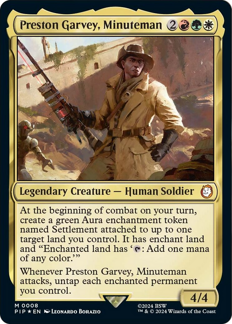 Preston Garvey, Minuteman [Fallout] | Card Merchant Takapuna