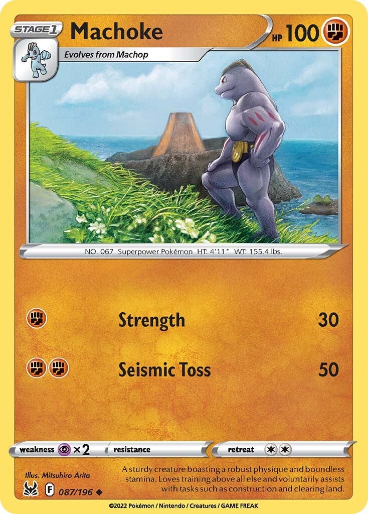 Machoke (087/196) [Sword & Shield: Lost Origin] | Card Merchant Takapuna