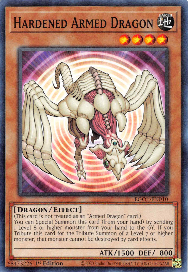 Hardened Armed Dragon [EGO1-EN010] Common | Card Merchant Takapuna