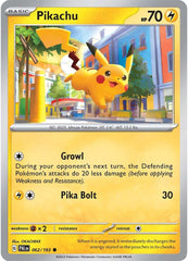 Pikachu (062/193) [Scarlet & Violet: Paldea Evolved] | Card Merchant Takapuna