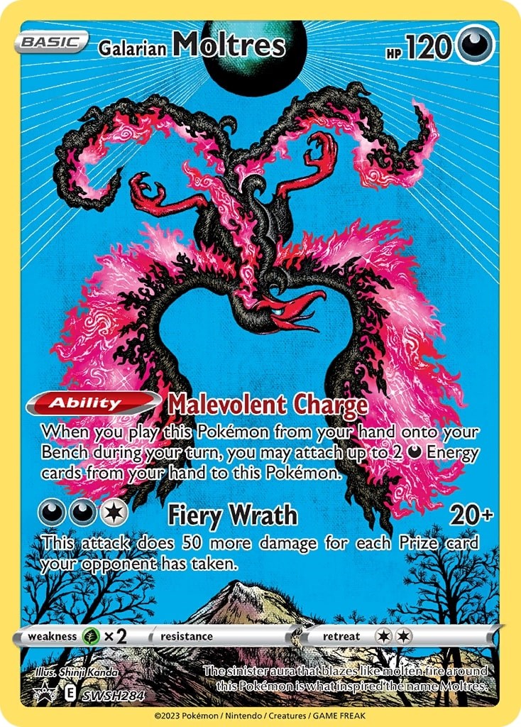 Galarian Moltres (SWSH284) [Sword & Shield: Black Star Promos] | Card Merchant Takapuna