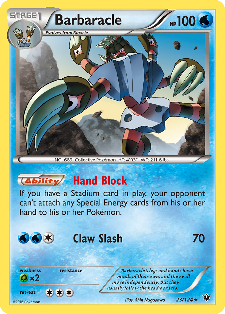 Barbaracle (23/124) [XY: Fates Collide] | Card Merchant Takapuna