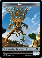 Energy Reserve // Servo Double-Sided Token [Modern Horizons 3 Tokens] | Card Merchant Takapuna