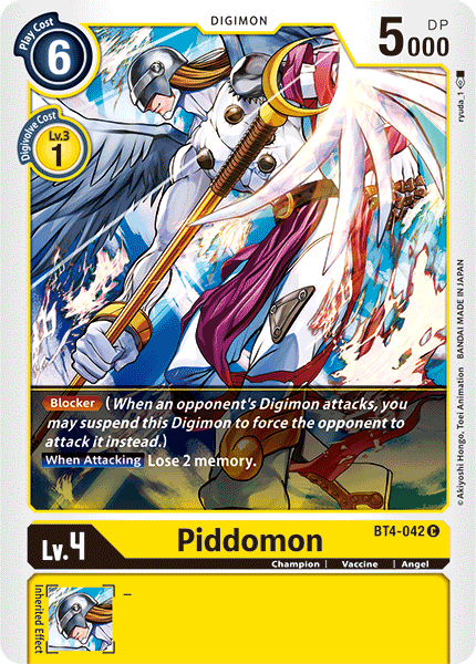 Piddomon [BT4-042] [Great Legend] | Card Merchant Takapuna