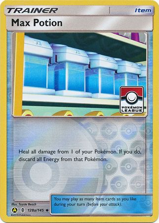 Max Potion (128a/145) (League Promo) [Sun & Moon: Guardians Rising] | Card Merchant Takapuna