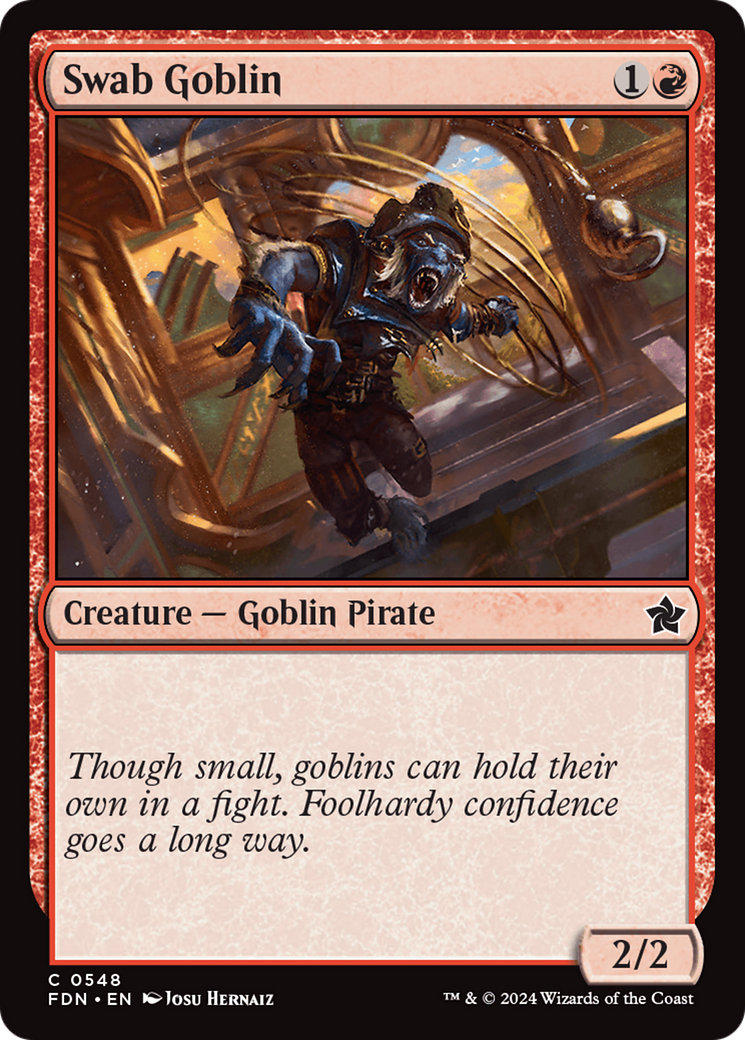 Swab Goblin [Foundations] | Card Merchant Takapuna